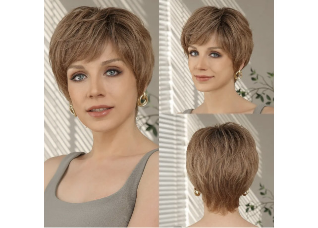 Peruca din par natural Christine